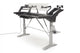 Argosy Halo K88 Sit-Stand Mahogany Ultimate - Halo K88.E2, 2 Shelves, Pr 160 SpkrPlatform, KybdTray,2)D8 MonArms,CPU Shelf