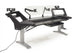 Argosy Halo K88 Sit-Stand Ultimate - Halo K88.E2, 2 Shelves, Pr 160 SpkrPlatform, KybdTray,2)D8 MonArms,CPU Shelf