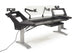 Argosy Halo K88 Sit-Stand Ultimate - Halo K88.E2, 2 Shelves, Pr 160 SpkrPlatform, KybdTray,2)D8 MonArms,CPU Shelf