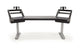 Argosy Halo 96.7" Wide Plus,w/ Traceless Desktop (Fingerprint Resistant Black) , 2 rack shelves & Pair 160 Speaker Platforms