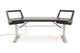 Argosy Halo 96.7" Wide Sit-Stand Desk,w/ Traceless Desktop (Fingerprint Resistant Black)