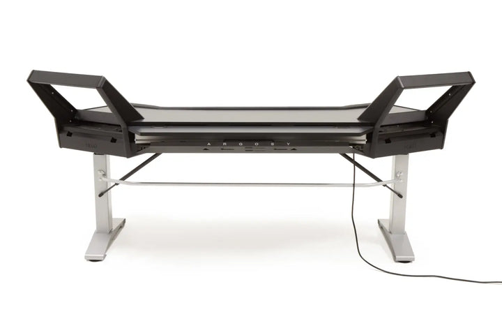Argosy Halo 96.7" Wide Sit-Stand Desk,w/ Traceless Desktop (Fingerprint Resistant Black)