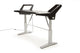 Argosy Halo 96.7" Wide Sit-Stand Desk,w/ Traceless Desktop (Fingerprint Resistant Black)