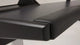 Argosy Halo Ultimate, Black Traceless dektop, 2 Shelves,Pr.160 Speaker Platforms,Accessory Drawer,D8 Monitor Arm, CPU Shelf