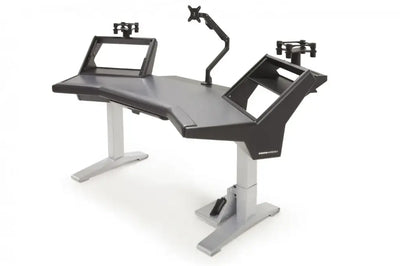 Argosy Halo Ultimate-Halo Mah,2 Shelves,Pr.160 Speaker Platforms,Accessory Drawer,D8 Monitor Arm, CPU Shelf