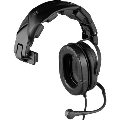 RTS HR-1-A4F Single-Sided Headset with 21dB Noise Reduction (A4F)