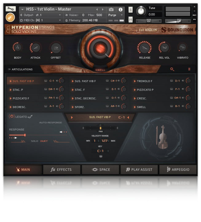 Hyperion Strings Solo Violins - 1