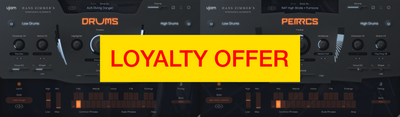 UJAM UJAM Hans Zimmer’s Drums & Percussion Bundle Loyal