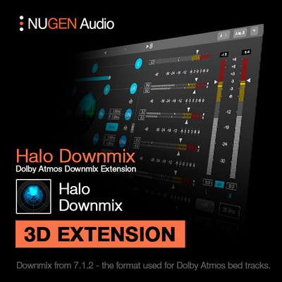 NUGEN Audio NUGEN Halo Downmx 3D extension