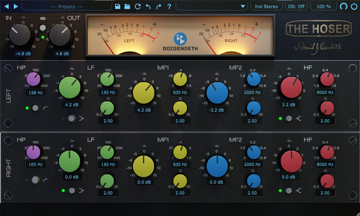BOZ DIGITAL Boz David Bendeth Hoser XT and +10db Bundle 2