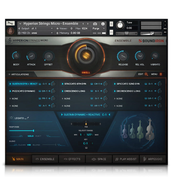 Hyperion Strings Micro - 1