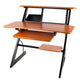Yorkville SD2 Medium Studio Desk Workstation (Woodgrain)