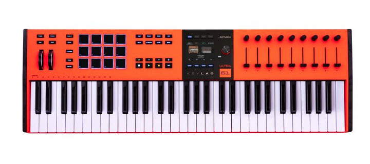 Arturia Arturia KeyLab 61 MK3 Ultra MIDI Controller (Orange) - Keyboard Controllers