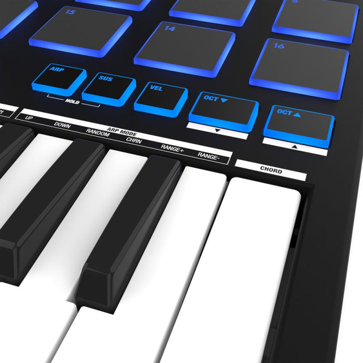 Reloop 25-Key DAW Workstation MIDI Controller with Bluetooth