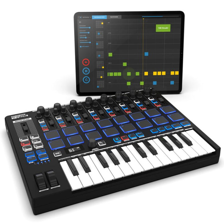Reloop 25-Key DAW Workstation MIDI Controller with Bluetooth