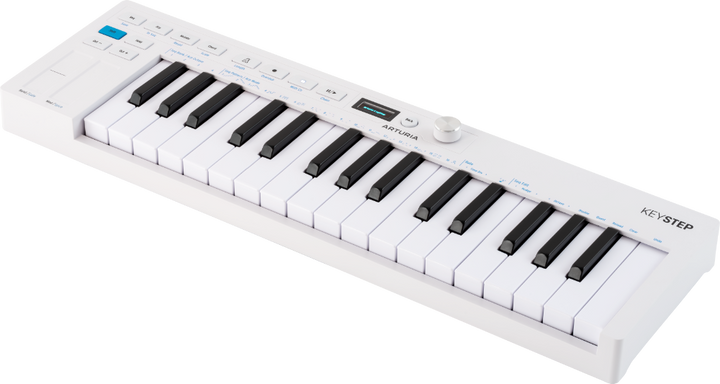 Arturia KEYSTEPMK2 Compact USB Controller And Sequencer (White) - 32 Keys