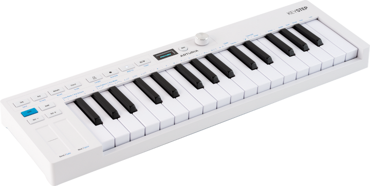 Arturia KEYSTEPMK2 Compact USB Controller And Sequencer (White) - 32 Keys