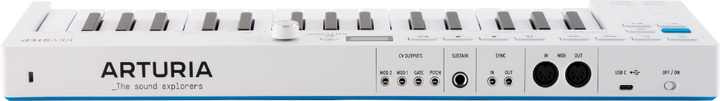 Arturia KEYSTEPMK2 Compact USB Controller And Sequencer (White) - 32 Keys