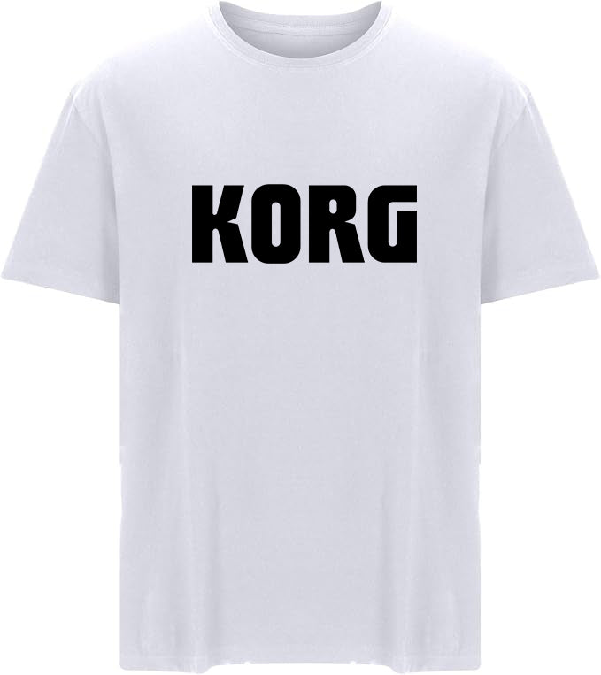 Korg Korg Premium Graphic T-Shirt, White (Medium)