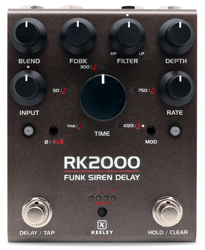 Keeley RK2000 Funk Siren Delay Pedal