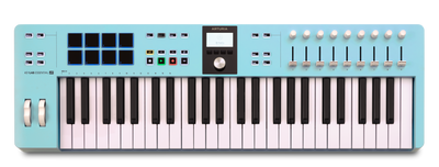 Arturia KEYLAB ESSENTIAL 49 MK3 Universal MIDI Controller - 49 Keys (Aquamarine)