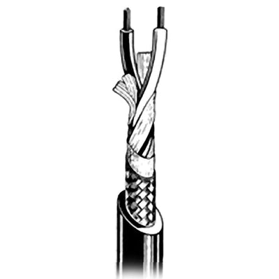 Canare L-2E5 Miniature Braided Shield Microphone Cable 200m Spool (Black)