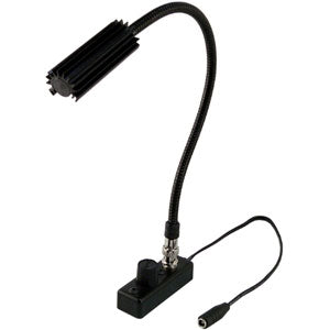 Littlite L-4/6 6in High Intensity Detachable BNC Gooseneck Task Light with Dimmer and Power Supply