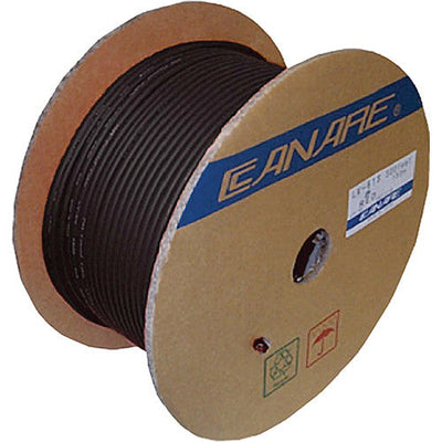 Canare L-4.5CHD 3G-SDI 75 Ohm Video Coaxial Cable 300m Spool (Black)
