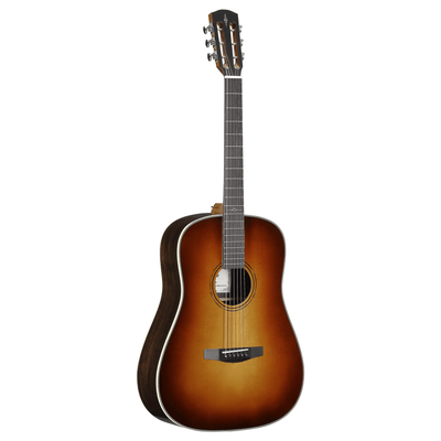 Alvarez LDR70E Herringbone Laureate Round Shoulder Dreadnought Acoustic-Electric Guitar (Sunset)
