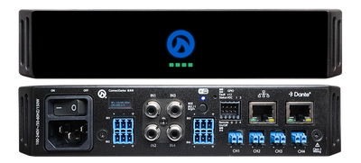 LEA Professional LEA Professional CS124D 1/2U Amplifier with Dante - 4 x 120W - Amplifiers & Receivers