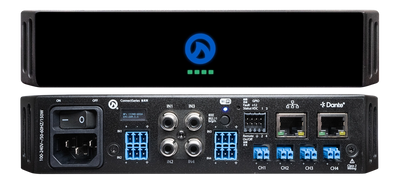LEA Professional LEA Professional CS34D 1/2U Amplifier with Dante - 4 x 30W - Amplifiers & Receivers