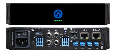 LEA Professional LEA Professional CS64D 1/2U Amplifier with Dante - 4 x 60W - Amplifiers & Receivers