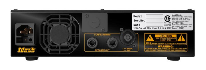 Markbass Little Mark 58R 500W Bass Amp Head