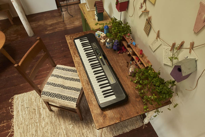 Casio LK-S250 61-Key Touch Response Lighted Keyboard - Electric Pianos