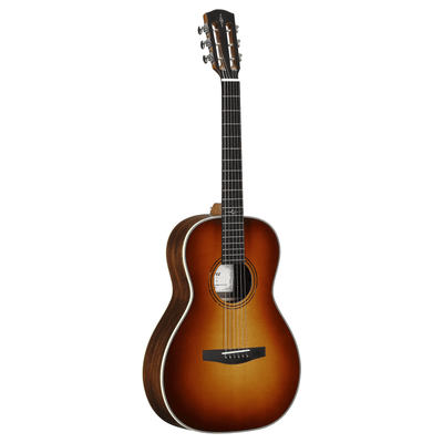 Alvarez LP70E Herringbone Laureate Parlor Acoustic-Electric Guitar (Sunset)
