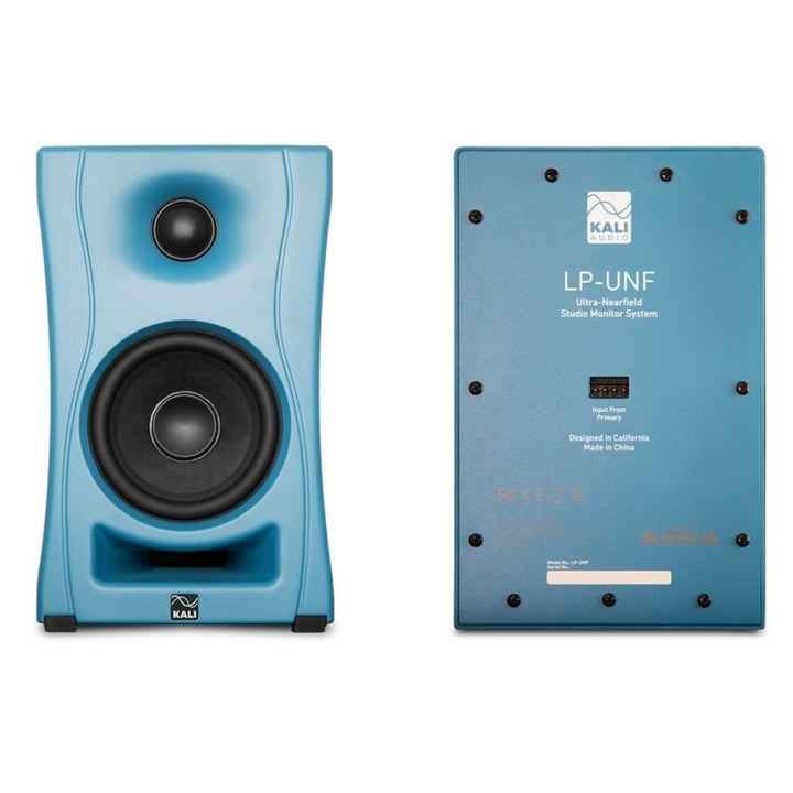 Kali Audio LP-UNF Ultra-Nearfield Studio Monitor Pair with Bluetooth (Pacific Blue)