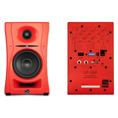 Kali Audio Kali Audio LP-UNF Ultra-Nearfield Studio Monitor Pair with Bluetooth (Mojave Red)