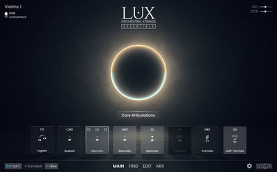 BOOM LIBRARY Sonuscore LUX Orchestral Strings Essentials