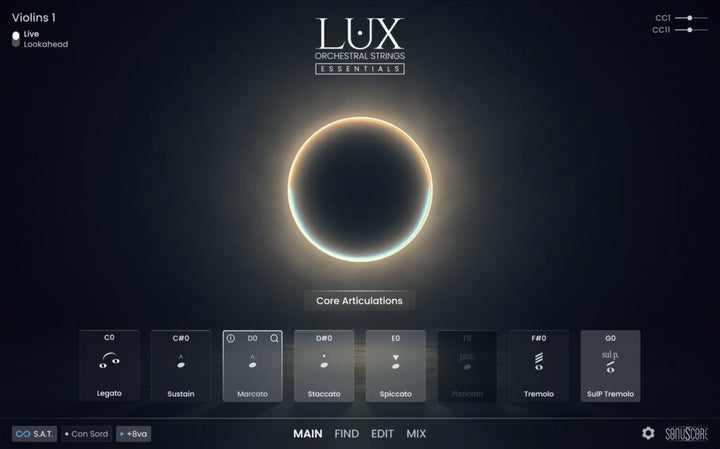 BOOM LIBRARY Sonuscore LUX Orchestral Strings Essentials