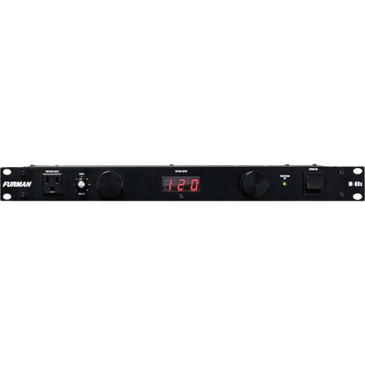 Furman Merit Series M-8Dx Power Conditioner with Pull-out Lights and Digital Voltmeter