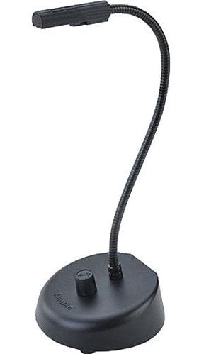 Littlite LW-12-LED 12in LED Gooseneck Desk Light with Dimmer and Weighted Base