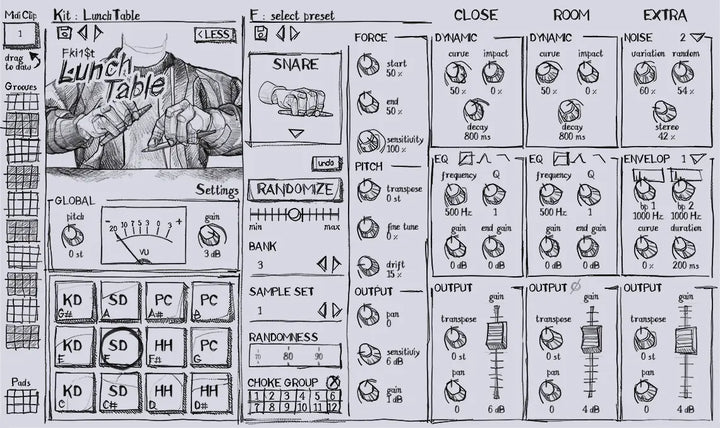 BEATSURFING LunchTable
