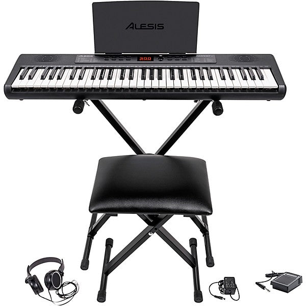 Alesis HARMONY61MK4XUS Portable Keyboard Package - 61 Keys