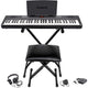 Alesis HARMONY61MK4XUS Portable Keyboard Package - 61 Keys