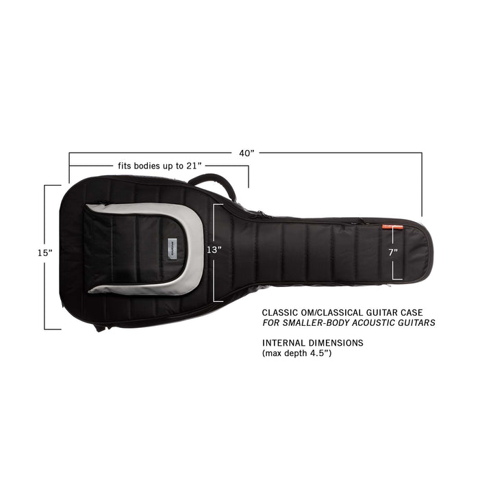 MONO Classic OM/Classical Guitar Case (Black) - Instrument Cases