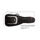 MONO Classic Acoustic Parlor Guitar Case (Black) - Instrument Cases