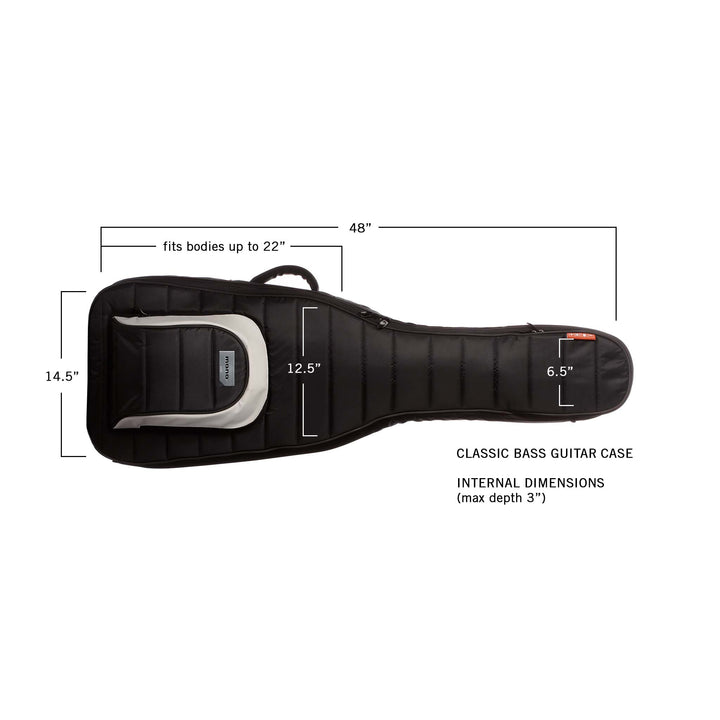 MONO Classic Bass Guitar Case (Black) - Instrument Cases