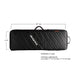 MONO Vertigo 61-Key Keyboard Case (Black) - Synthesizer Cases