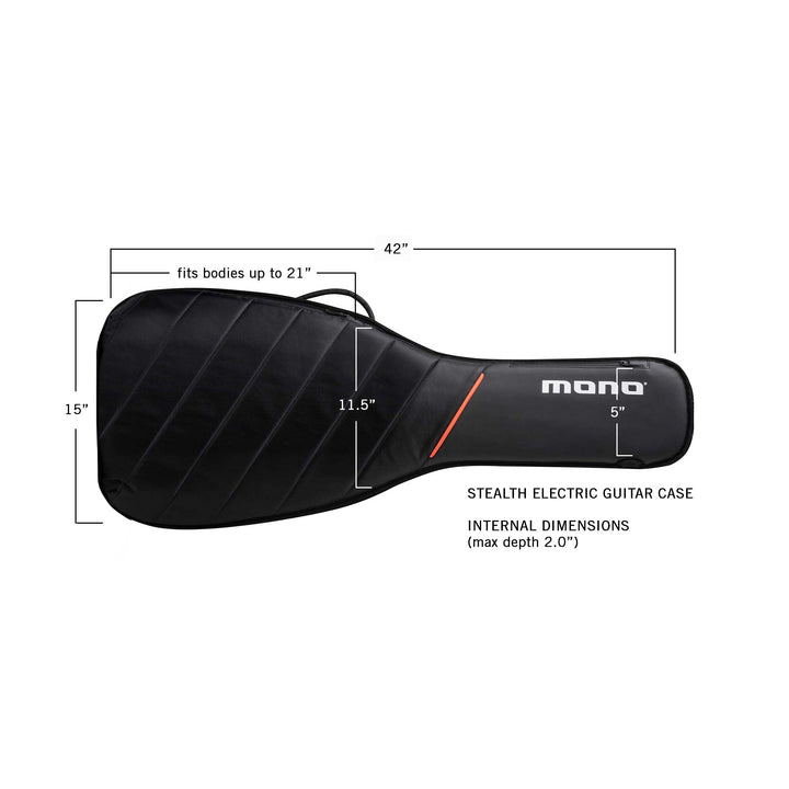MONO Stealth Electric Guitar Case (Black) - Instrument Cases