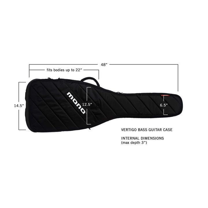MONO Vertigo Bass Guitar Case (Black) - Instrument Cases
